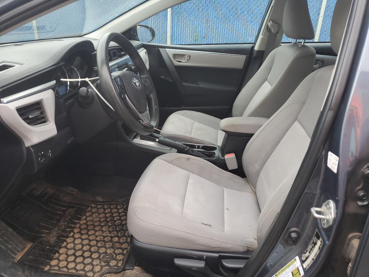 2015 Toyota Corolla L VIN: 2T1BURHE2FC255748 Lot: 82031405