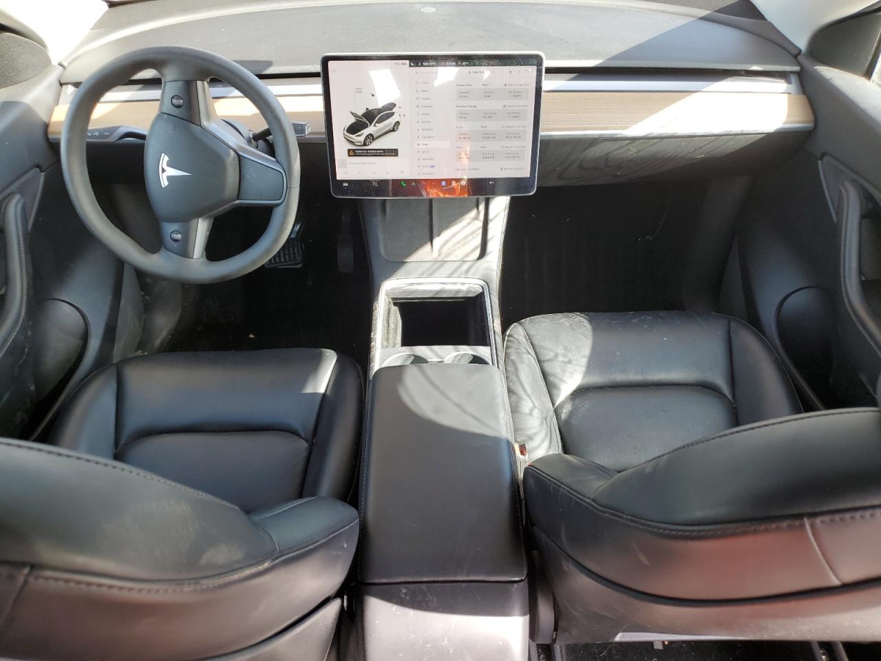 2021 Tesla Model Y VIN: 5YJYGDEE6MF218607 Lot: 71704055