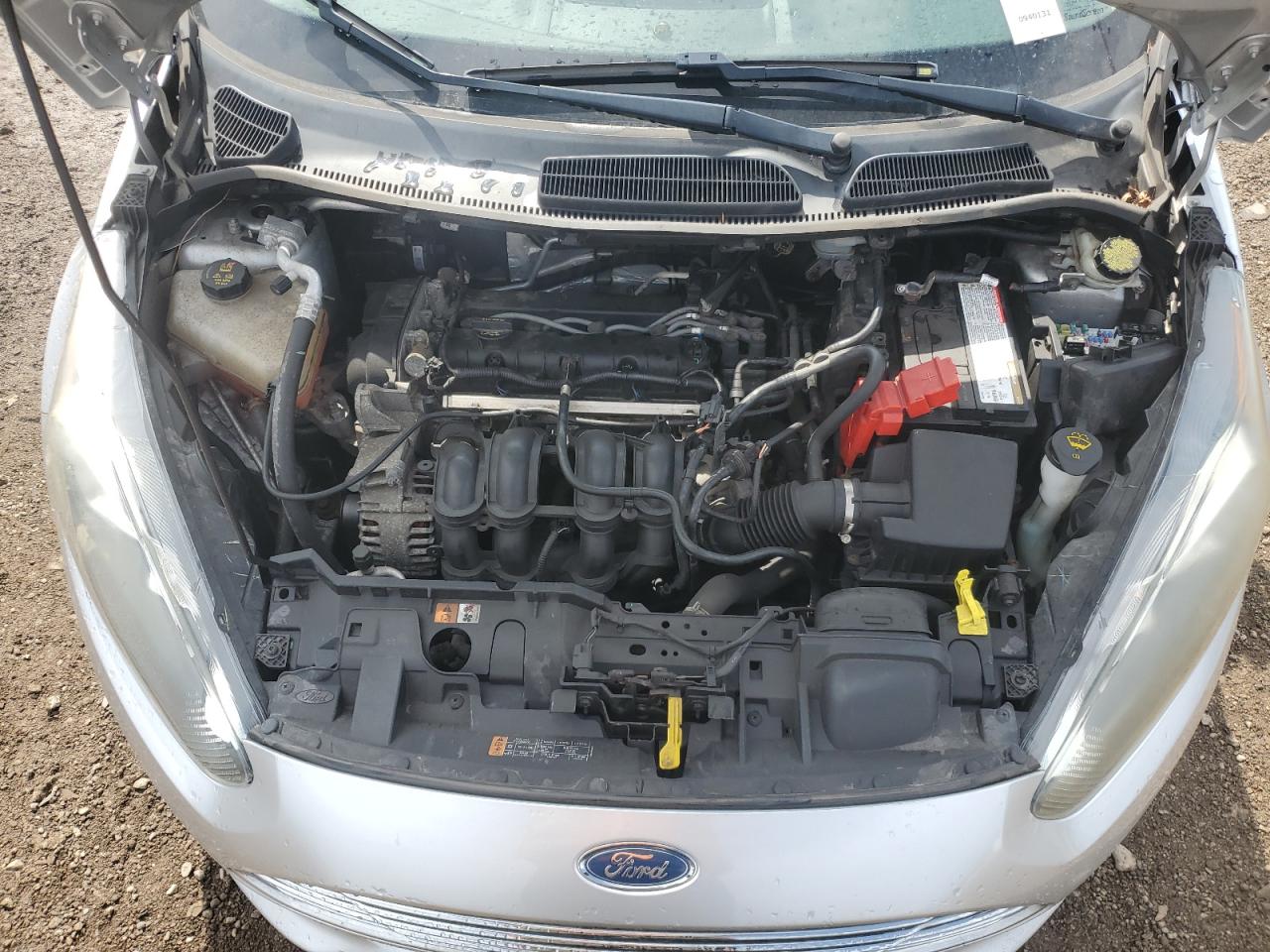 2017 Ford Fiesta Se VIN: 3FADP4EJ3HM123019 Lot: 80340965