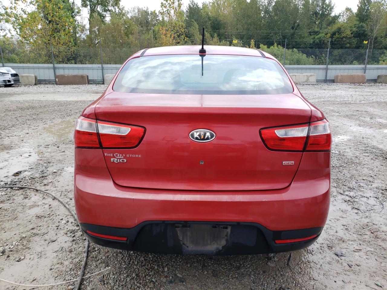 2012 Kia Rio Lx VIN: KNADM4A36C6093420 Lot: 71225635