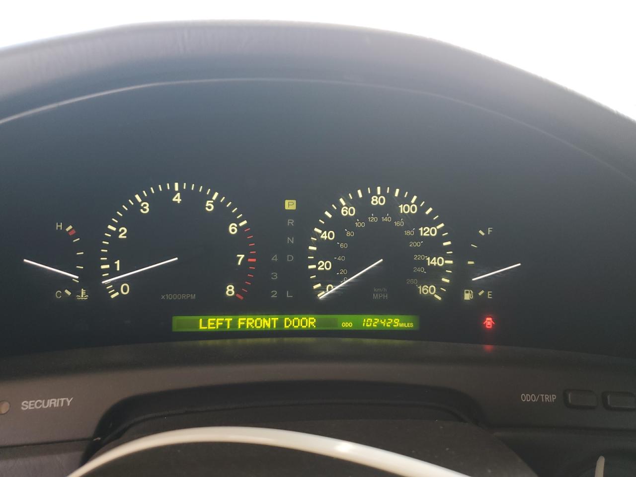 2000 Lexus Ls 400 VIN: JT8BH28F0Y0178524 Lot: 71263195