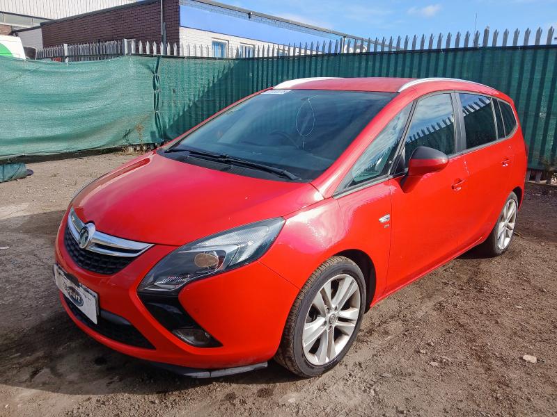 2015 VAUXHALL ZAFIRA SRI for sale at Copart PETERLEE