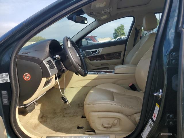  JAGUAR XF 2013 Zielony