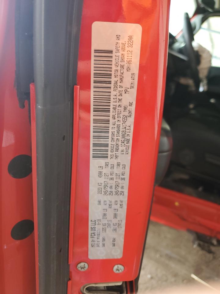 2018 Jeep Wrangler Sport VIN: 1C4GJXAG9JW174552 Lot: 71985535