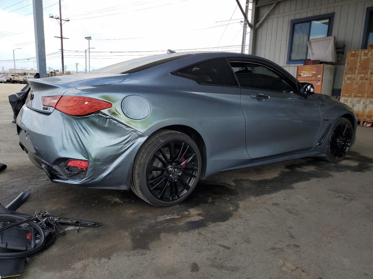 2017 Infiniti Q60 Red Sport 400 VIN: JN1FV7EL8HM700377 Lot: 81923415