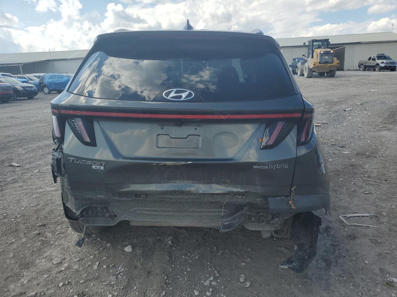 2022 Hyundai Tucson Blue VIN: KM8JBCA12NU024433 Lot: 71265165