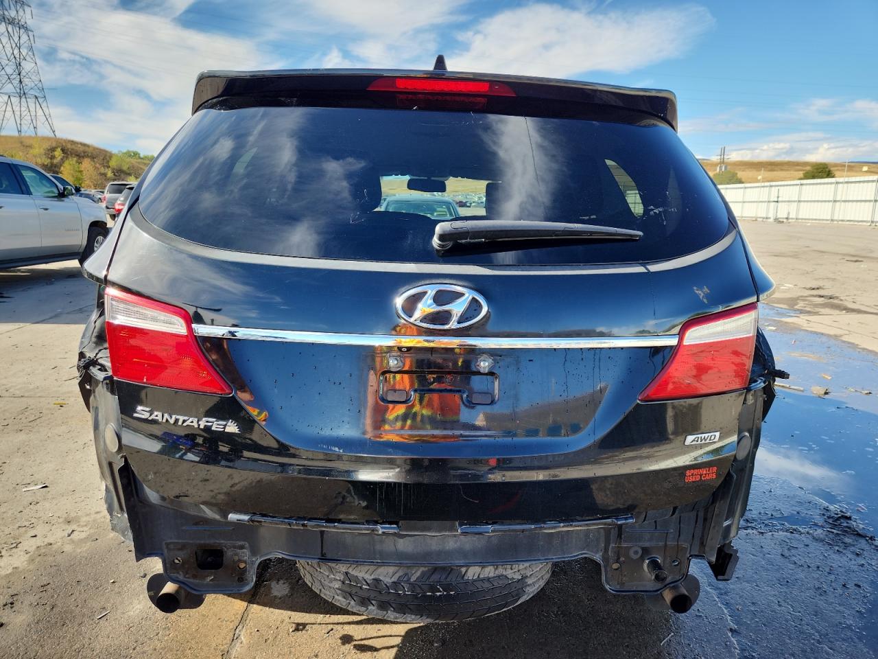 2013 Hyundai Santa Fe Gls VIN: KM8SNDHF1DU018270 Lot: 84612885