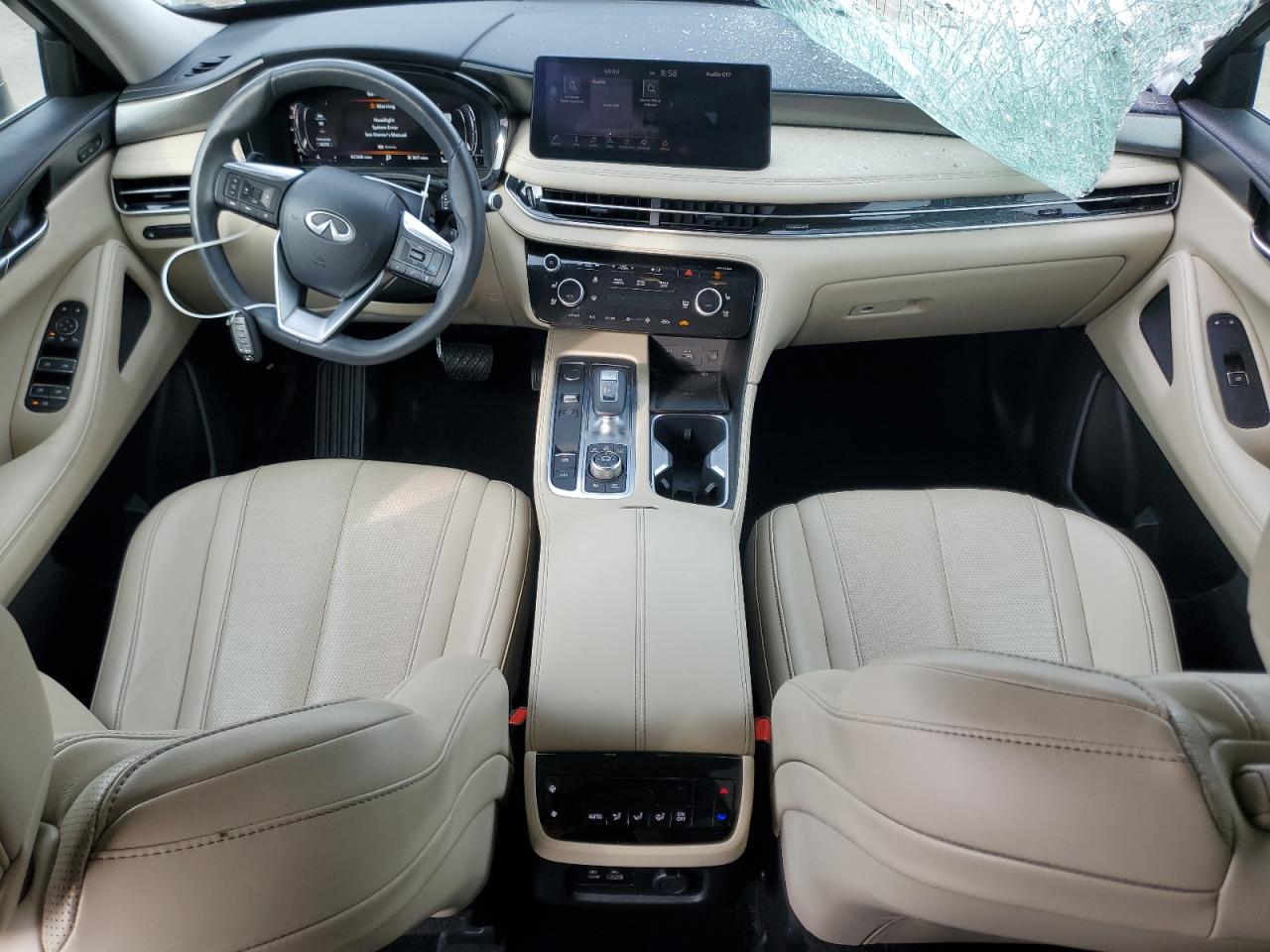 2023 Infiniti Qx60 Luxe VIN: 5N1DL1FS3PC345213 Lot: 80549725