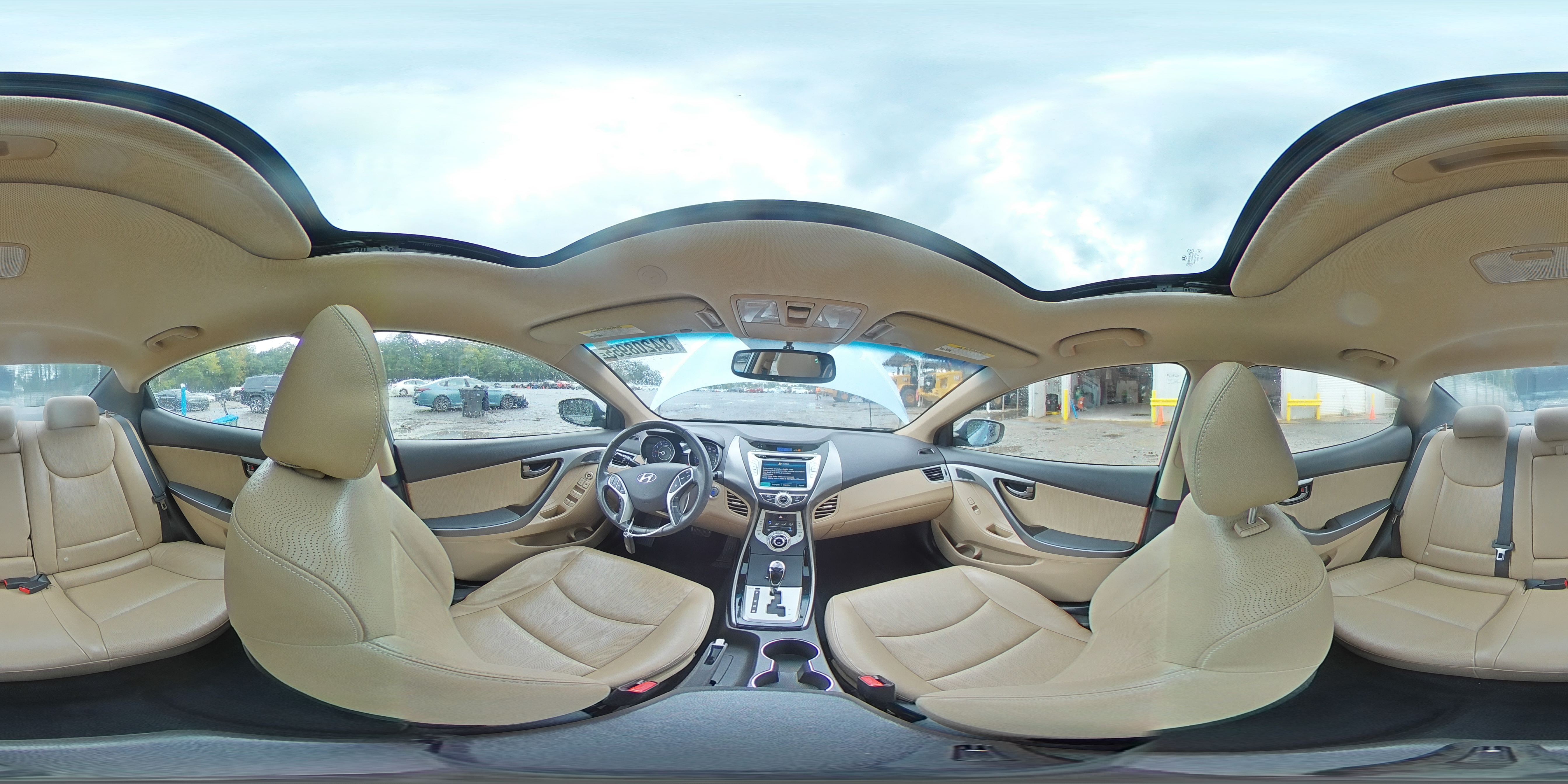 2012 Hyundai Elantra Gls VIN: KMHDH4AE7CU431648 Lot: 84208955