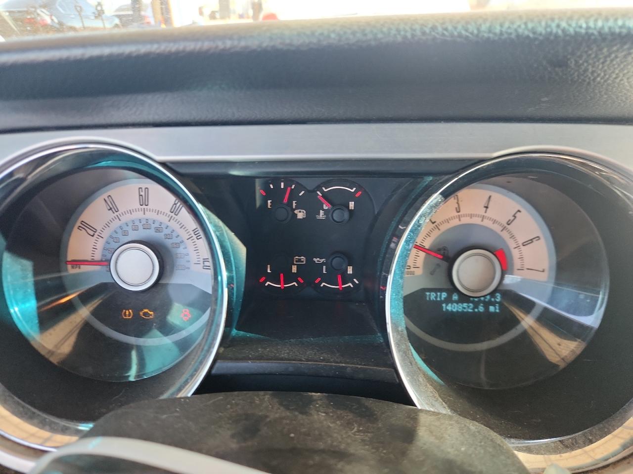 2010 Ford Mustang VIN: 1ZVBP8EN5A5167365 Lot: 81522795