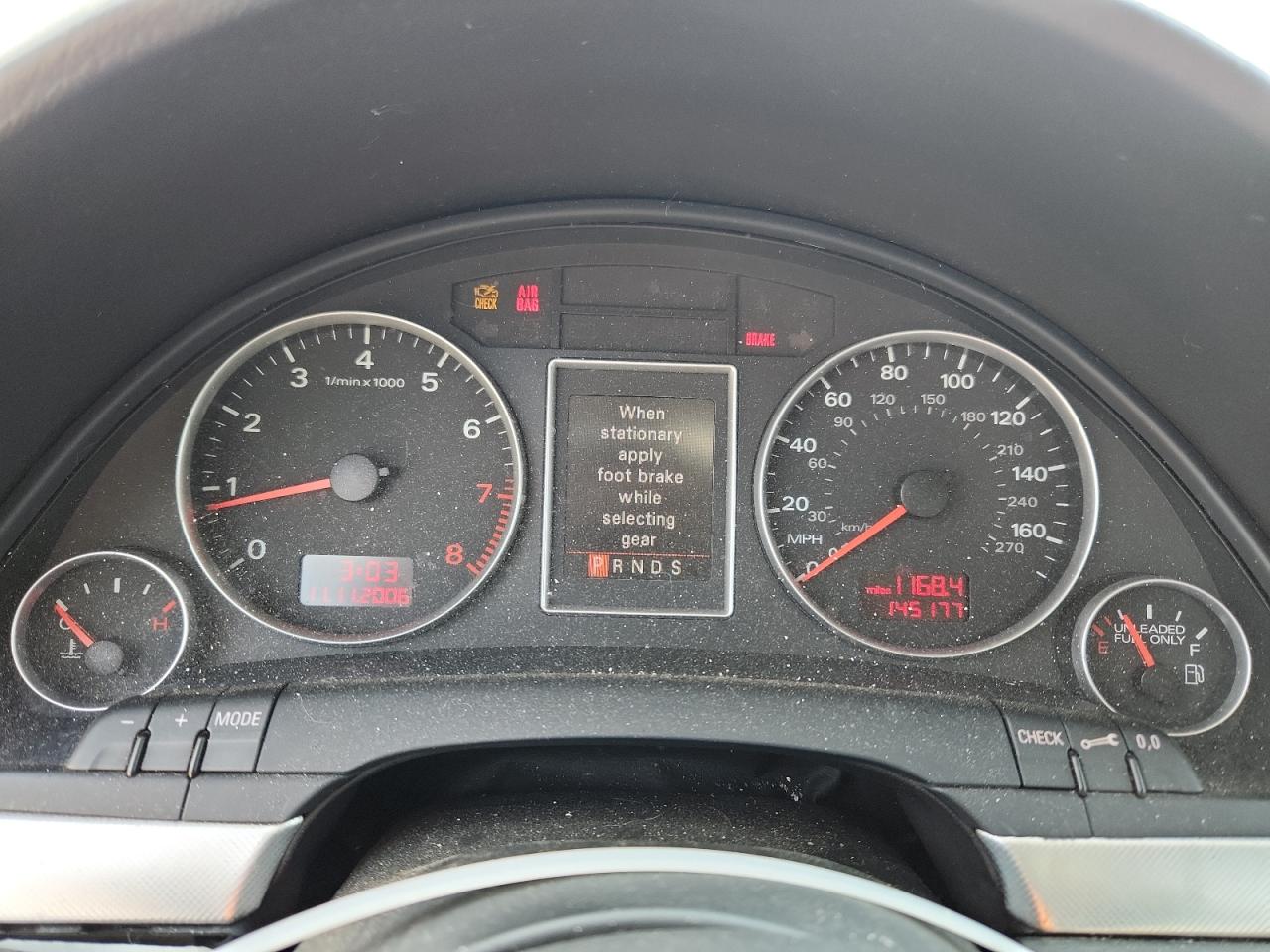 2008 Audi A4 2.0T Quattro VIN: WAUDF78E88A044579 Lot: 81263335