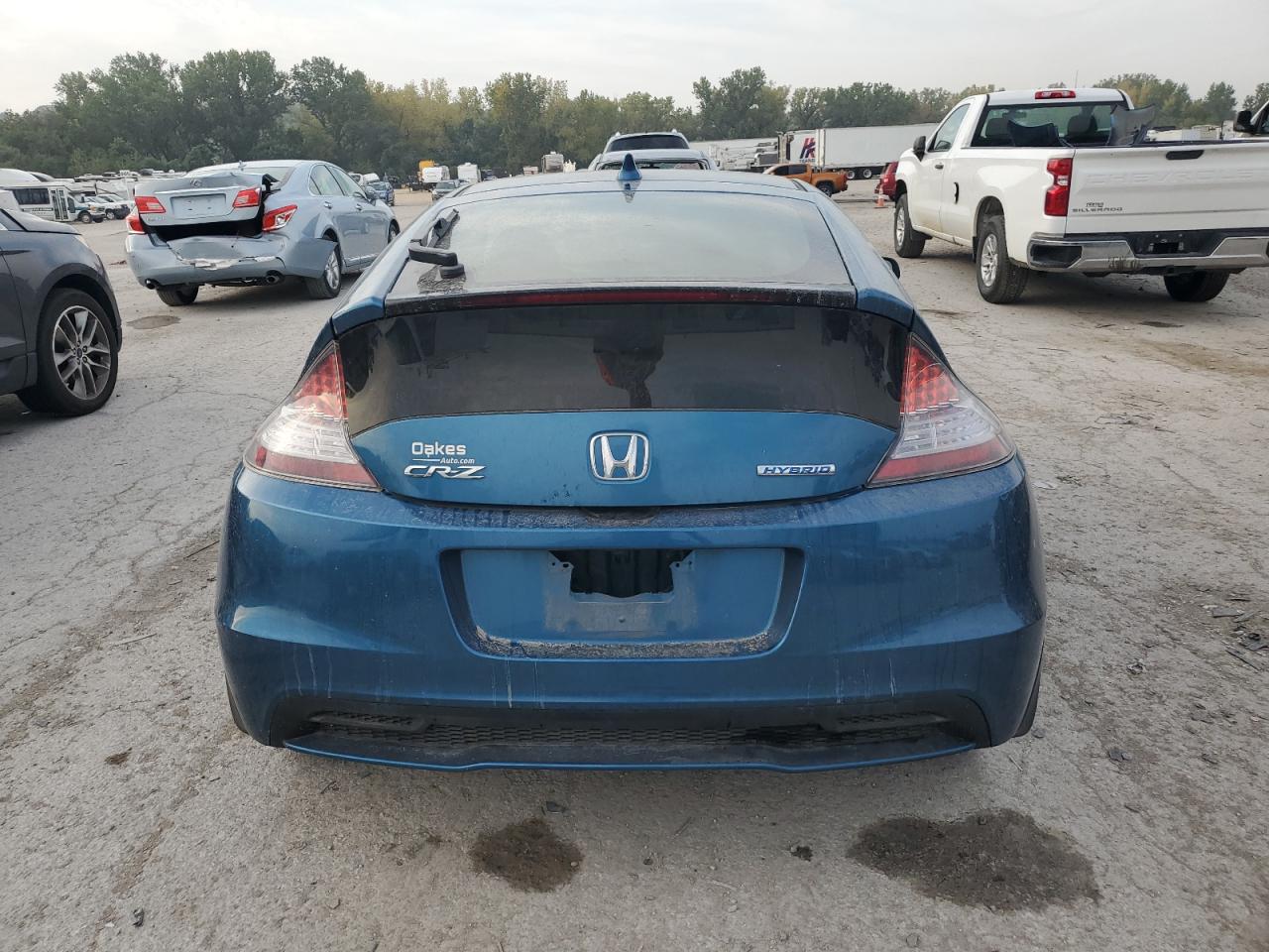 2013 Honda Cr-Z Ex VIN: JHMZF1D66DS002807 Lot: 80690675