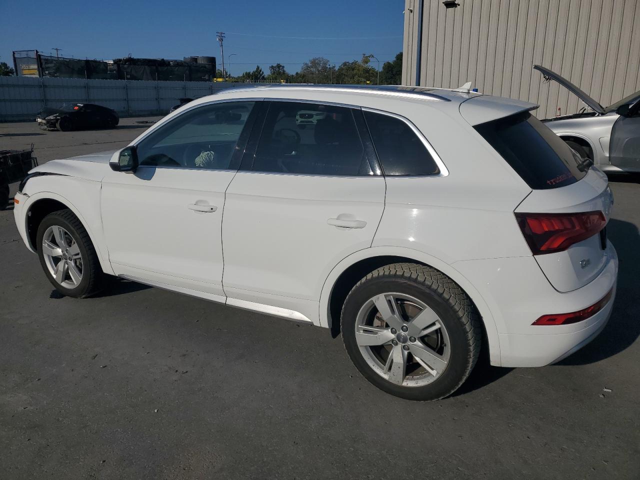 2018 Audi Q5 Premium Plus white null gasoline WA1BNAFY0J2235267 photo #3