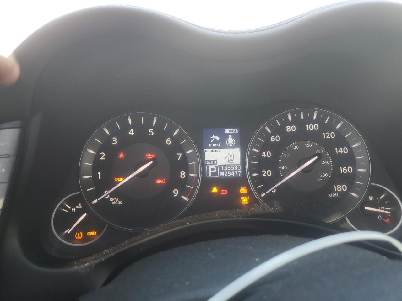 2011 Infiniti M37 X VIN: JN1BY1AR4BM370337 Lot: 80089235