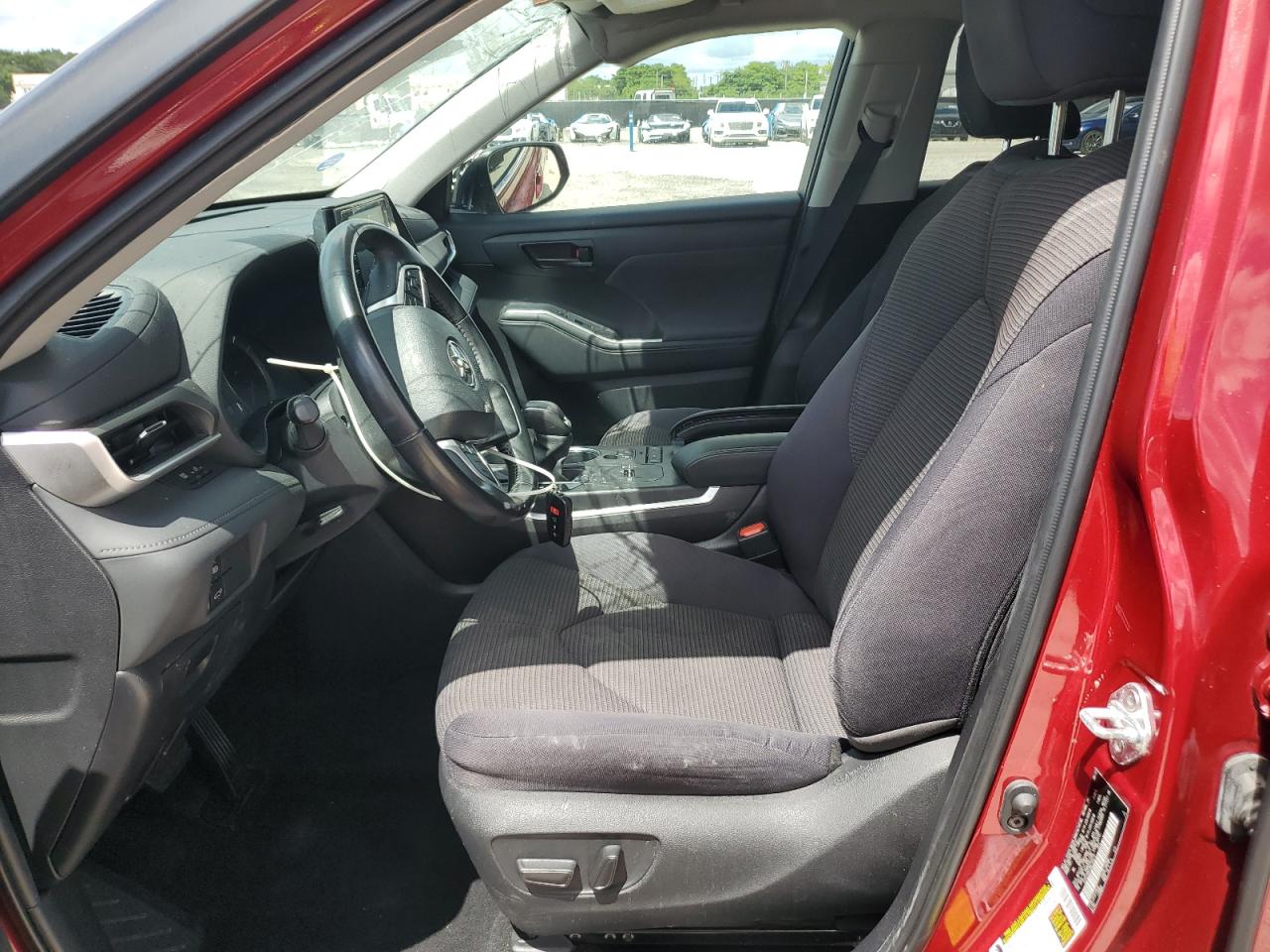 2022 Toyota Highlander L VIN: 5TDZZRAH1NS135417 Lot: 71835035