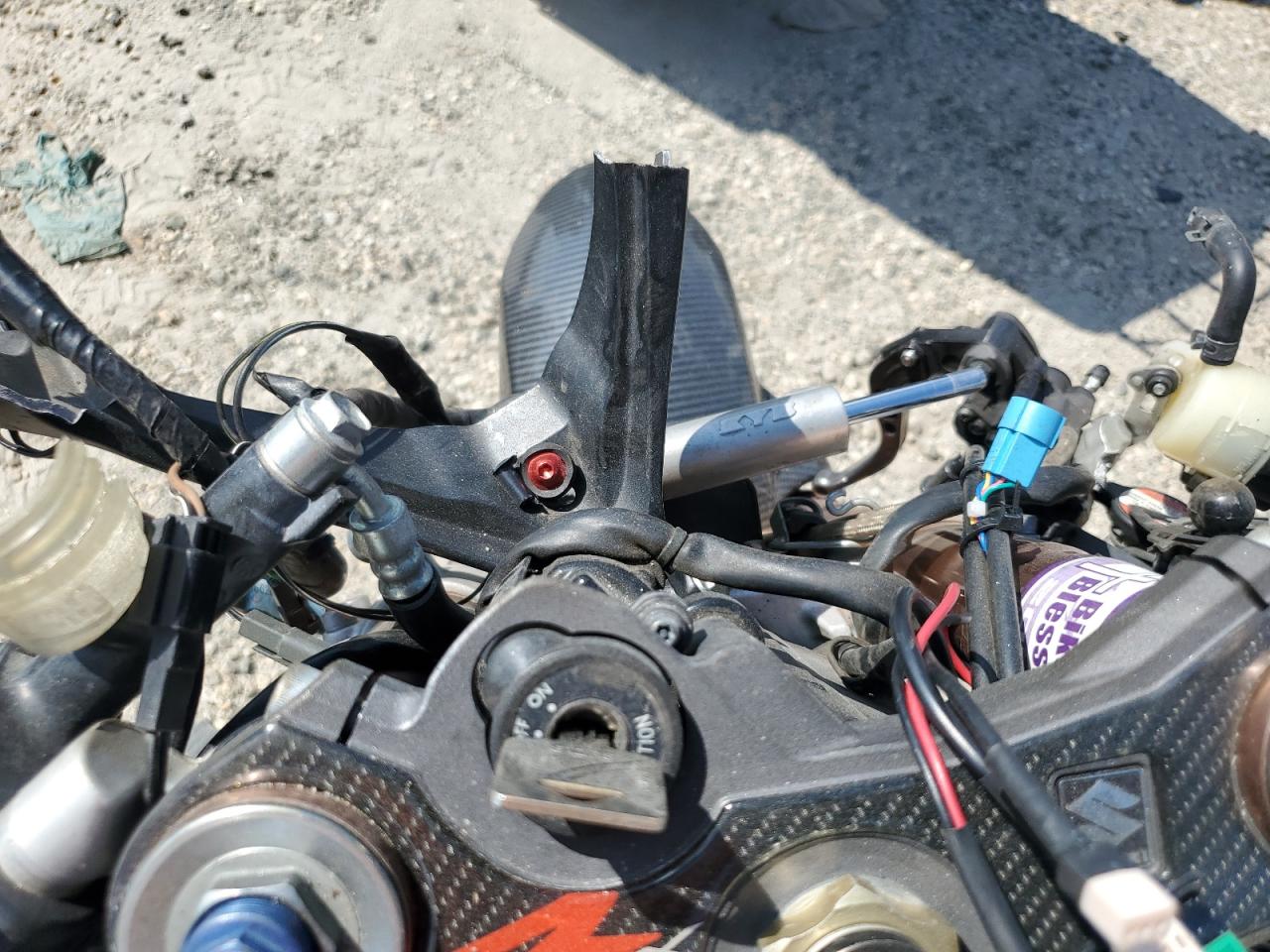 2008 Suzuki Gsx-R1000 VIN: JS1GT77A882107191 Lot: 81410065