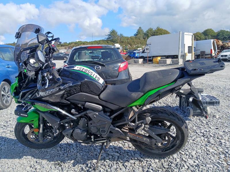 2021 KAWASAKI KLE 650 FMFNN  for sale at Copart BELFAST