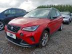 2021 SEAT ARONA FR ECOTSI S-A  for sale at Copart EAST KILBRIDE