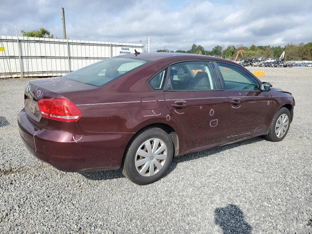  VOLKSWAGEN PASSAT 2013 Bordowy