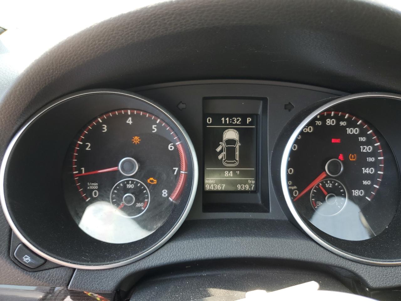 2011 Volkswagen Gti VIN: WVWHV7AJ3BW234119 Lot: 71125265