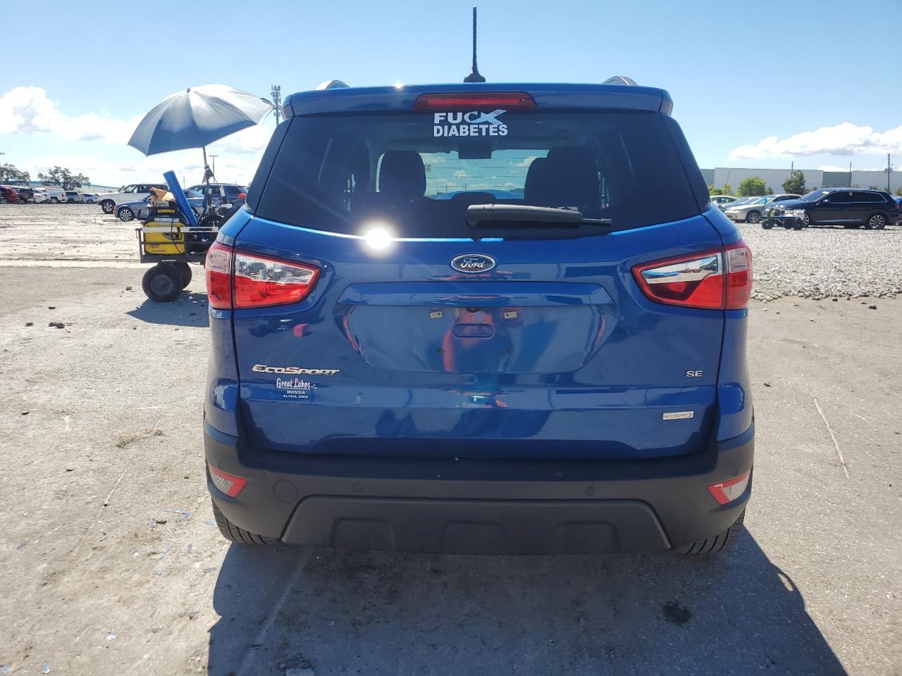 2018 Ford Ecosport Se VIN: MAJ3P1TE5JC245274 Lot: 81645575