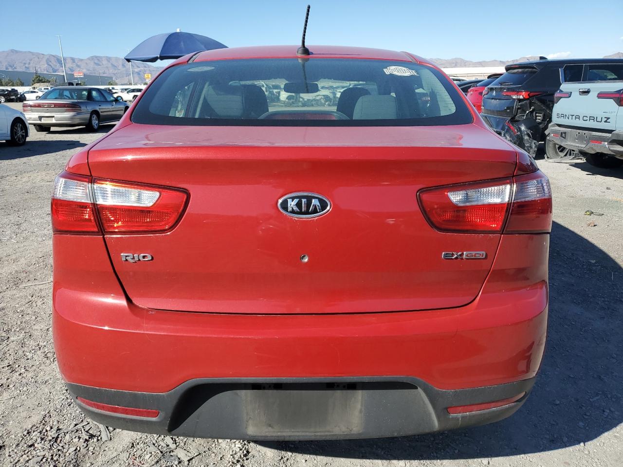 2013 Kia Rio Ex VIN: KNADN4A31D6104130 Lot: 84705495
