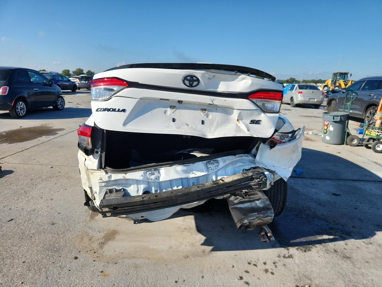 2021 Toyota Corolla Se VIN: 5YFS4MCE7MP096104 Lot: 84026255