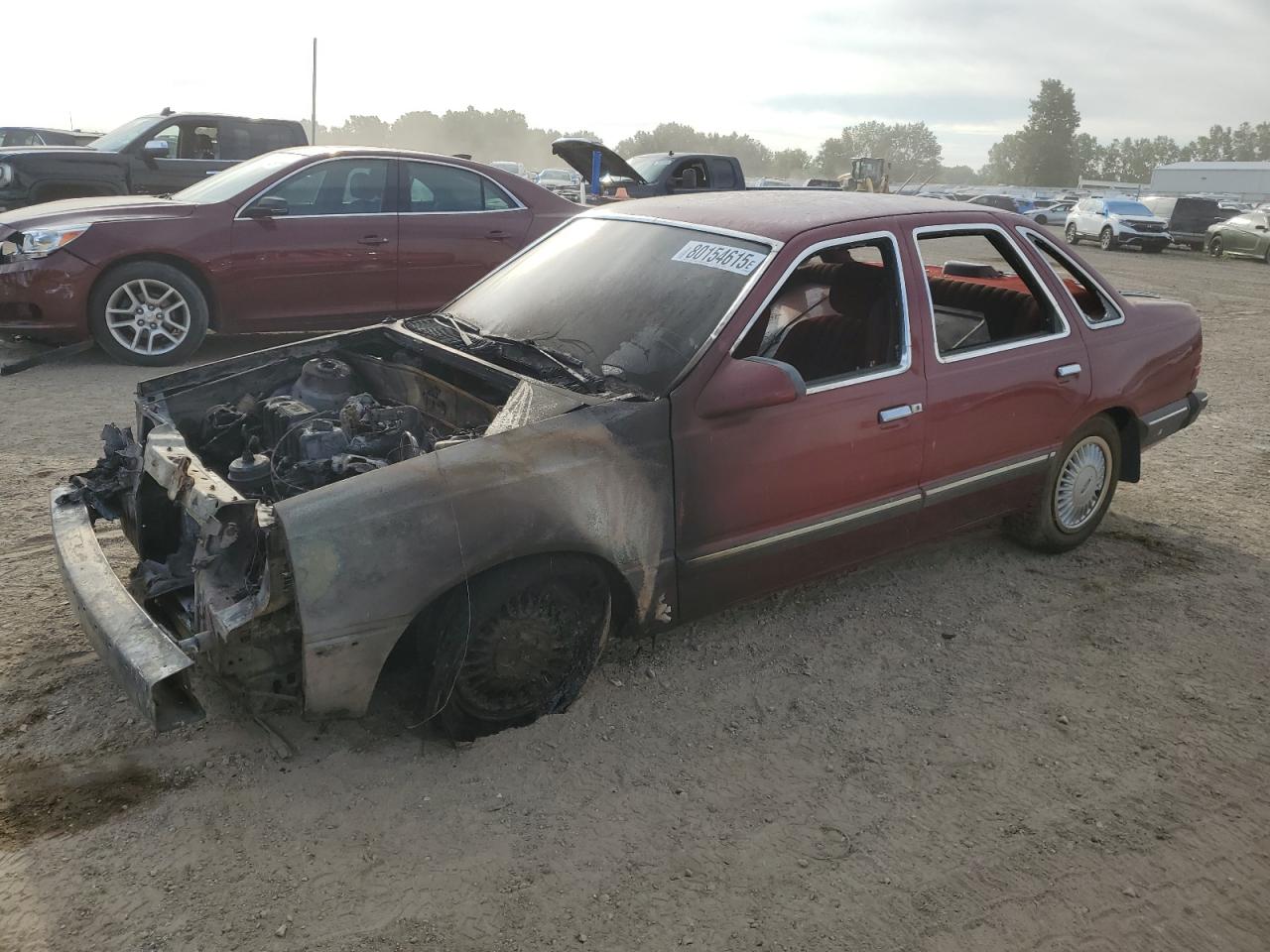 FORD TEMPO 1987. Lot# 80154615. VIN 1FABP37X7HK186148. Photo 1