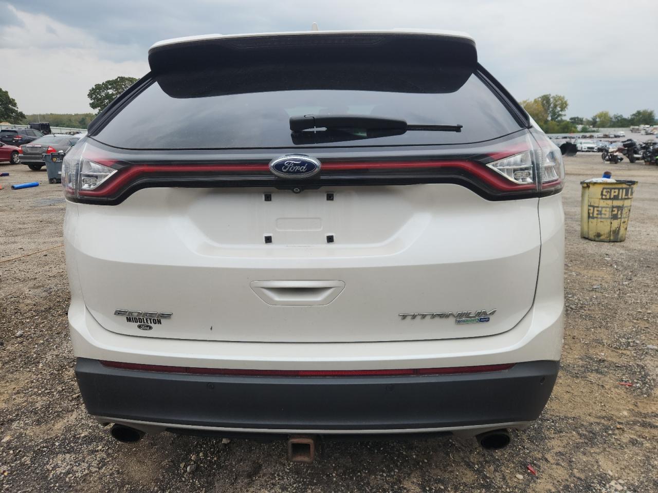 2015 Ford Edge Titanium VIN: 2FMPK4K95FBB44464 Lot: 81268975