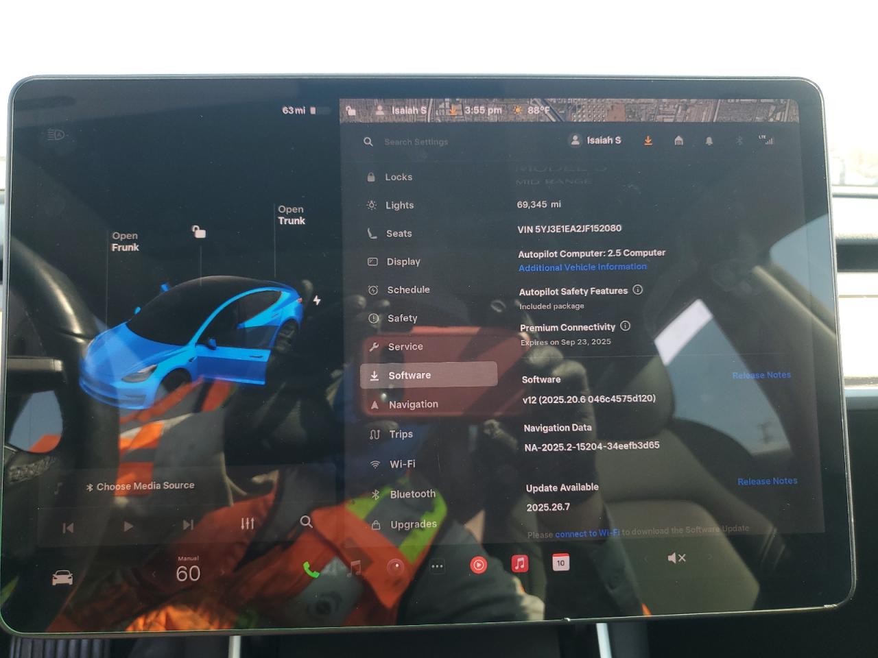 2018 Tesla Model 3 VIN: 5YJ3E1EA2JF152080 Lot: 71893925