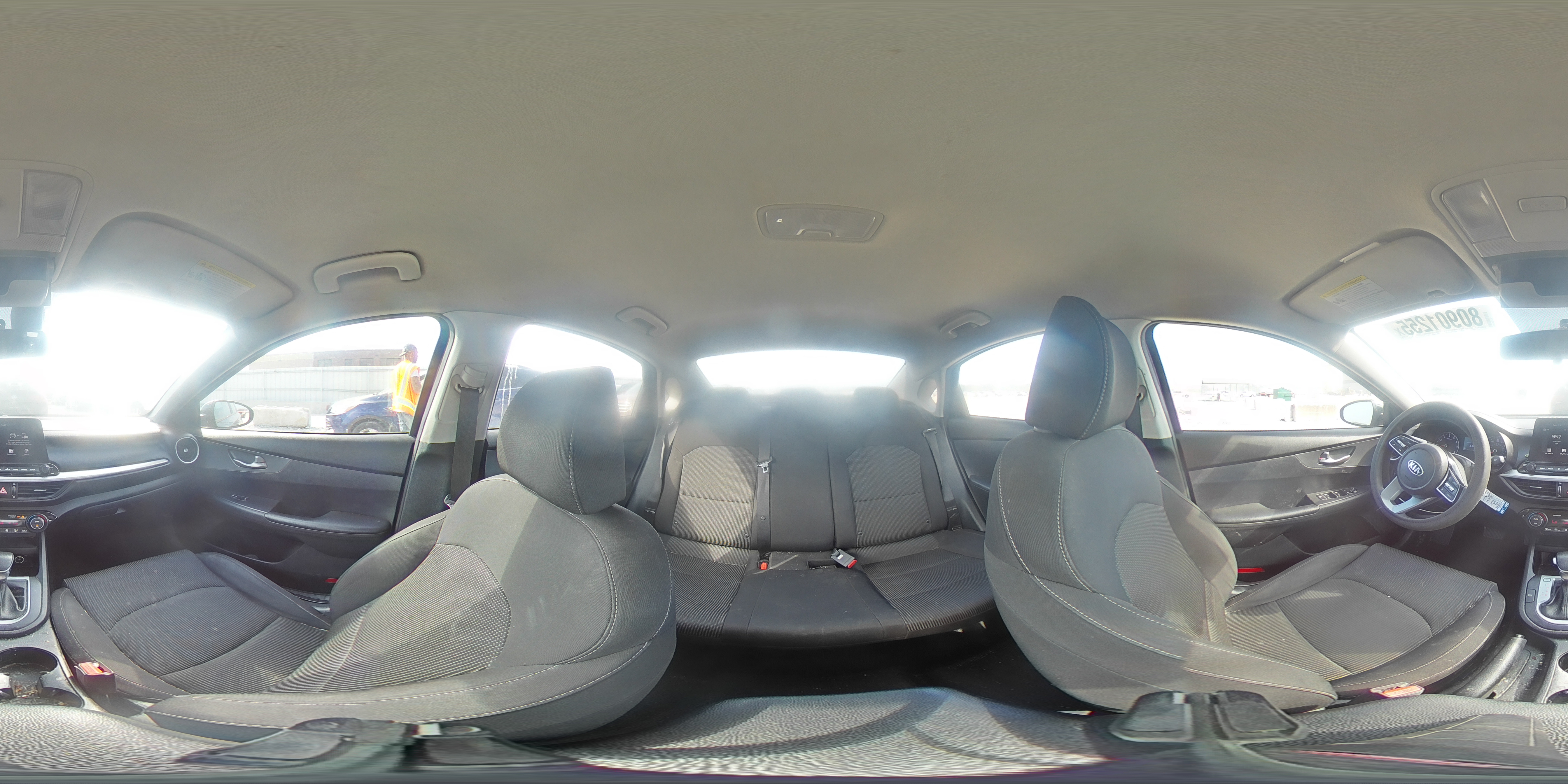 2019 Kia Forte Fe VIN: 3KPF24AD3KE113853 Lot: 80901255