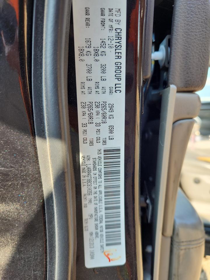 2011 Jeep Grand Cherokee Laredo VIN: 1J4RR4GT8BC610356 Lot: 81311345