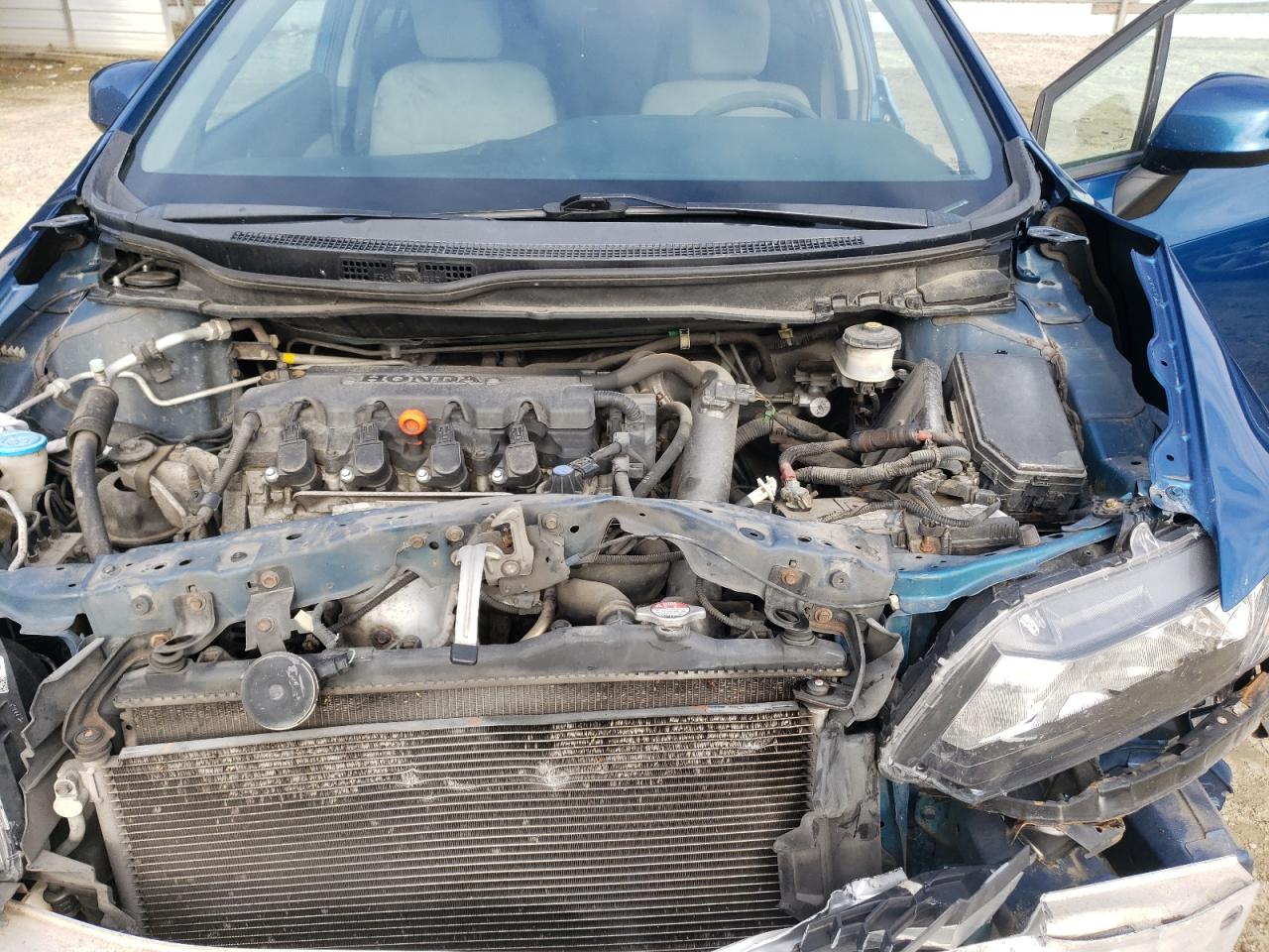 2013 Honda Civic Lx VIN: 2HGFB2F50DH592280 Lot: 80105085