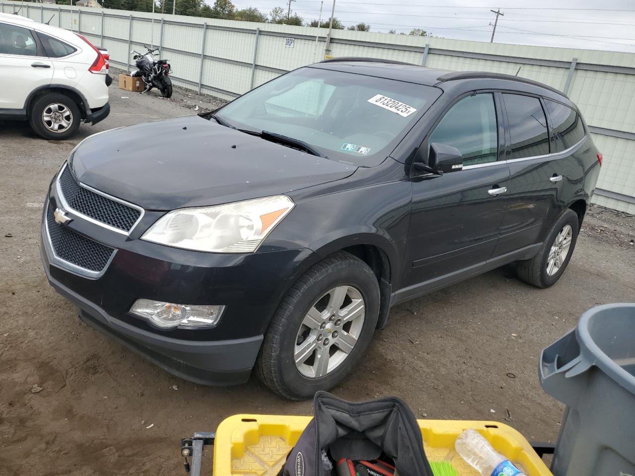 CHEVROLET TRAVERSE 2011. Lot# 81320425. VIN 1GNKVGED4BJ167867. Photo 1