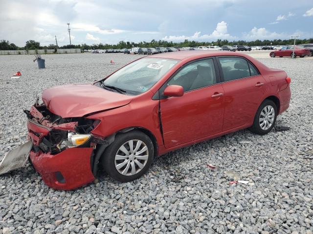  TOYOTA COROLLA 2012 Czerwony
