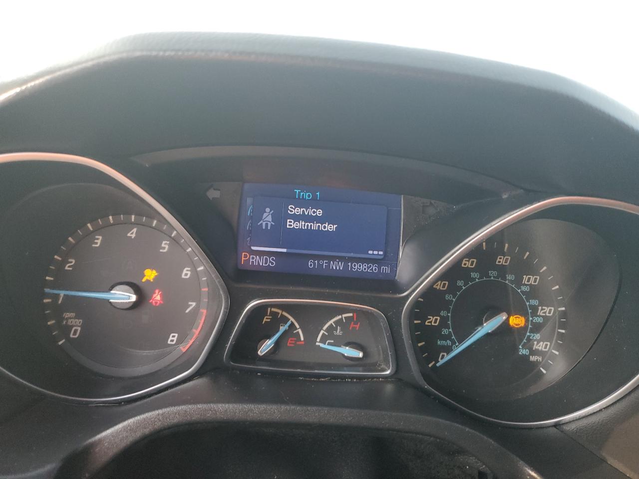2013 Ford Focus Se VIN: 1FADP3F22DL122571 Lot: 81052405