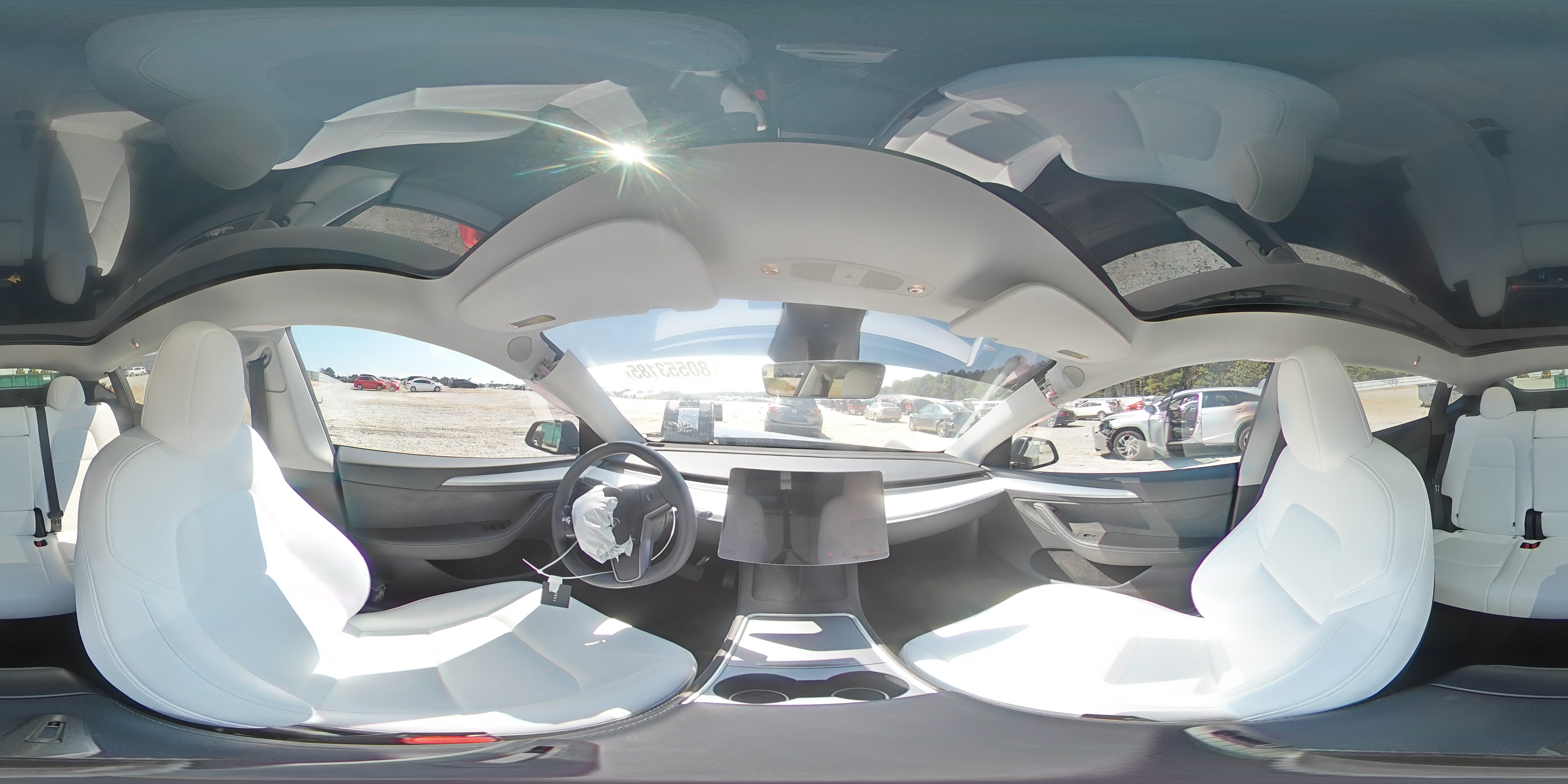 2025 Tesla Model Y VIN: 7SAYGDEDXSA353805 Lot: 80553185