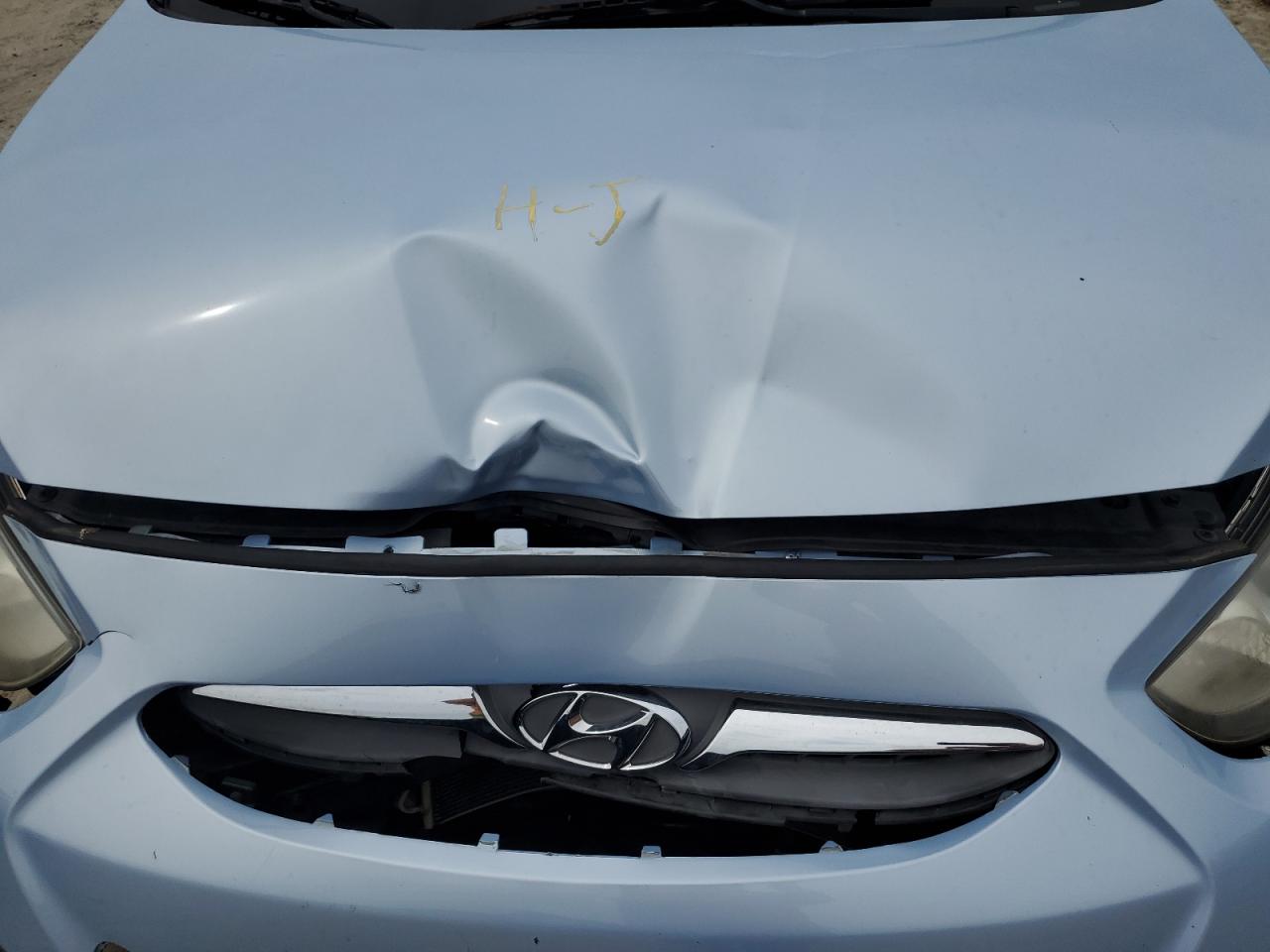 2012 Hyundai Accent Gls VIN: KMHCT4AE7CU250303 Lot: 81753355