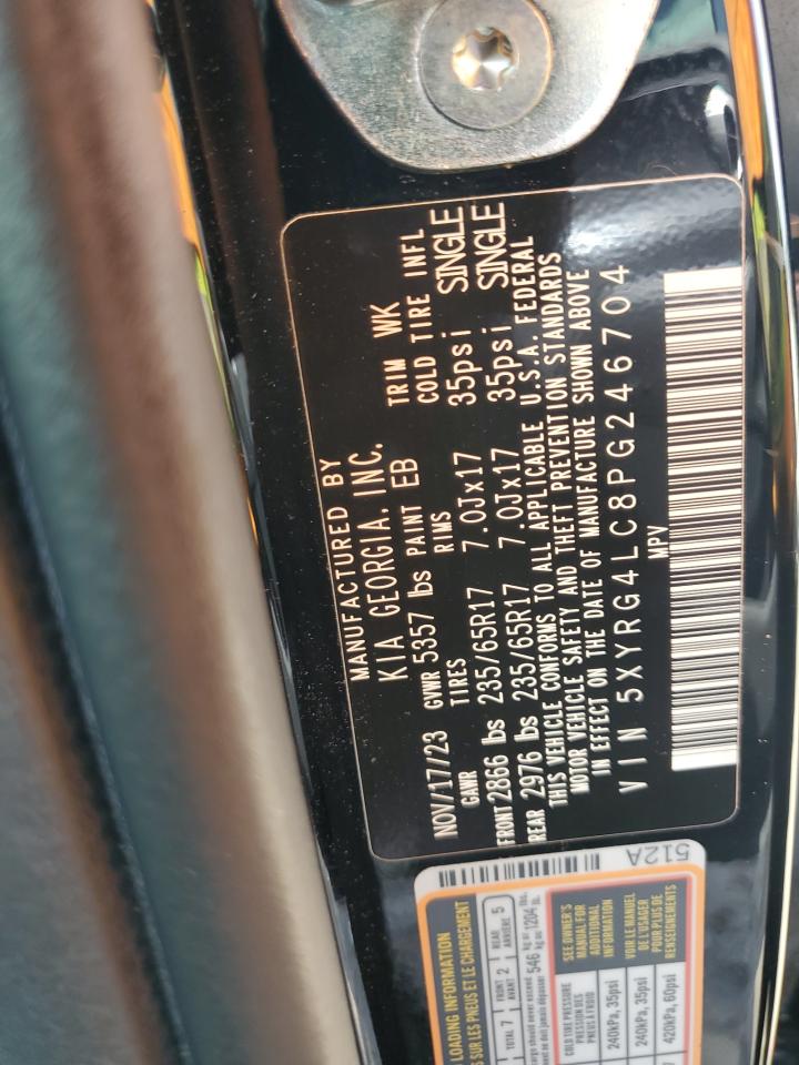 2023 Kia Sorento Lx VIN: 5XYRG4LC8PG246704 Lot: 82042445