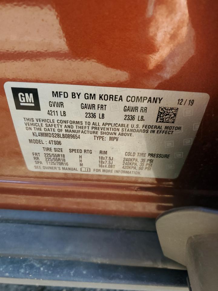 2020 Buick Encore Gx Select VIN: KL4MMDS28LB089654 Lot: 80640785