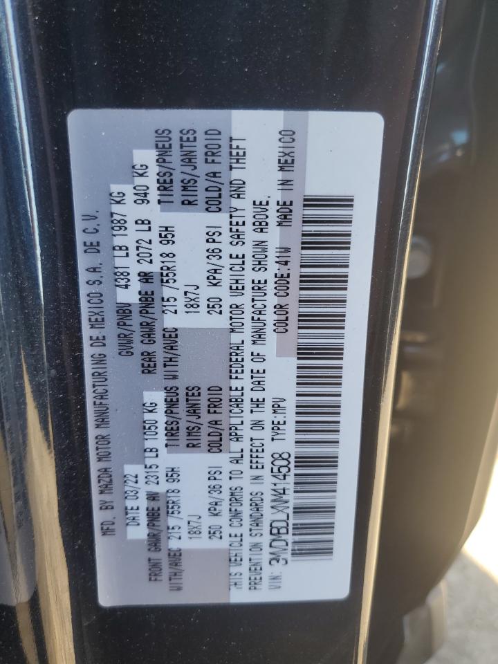 2022 Mazda Cx-30 Premium VIN: 3MVDMBDLXNM414508 Lot: 84029875