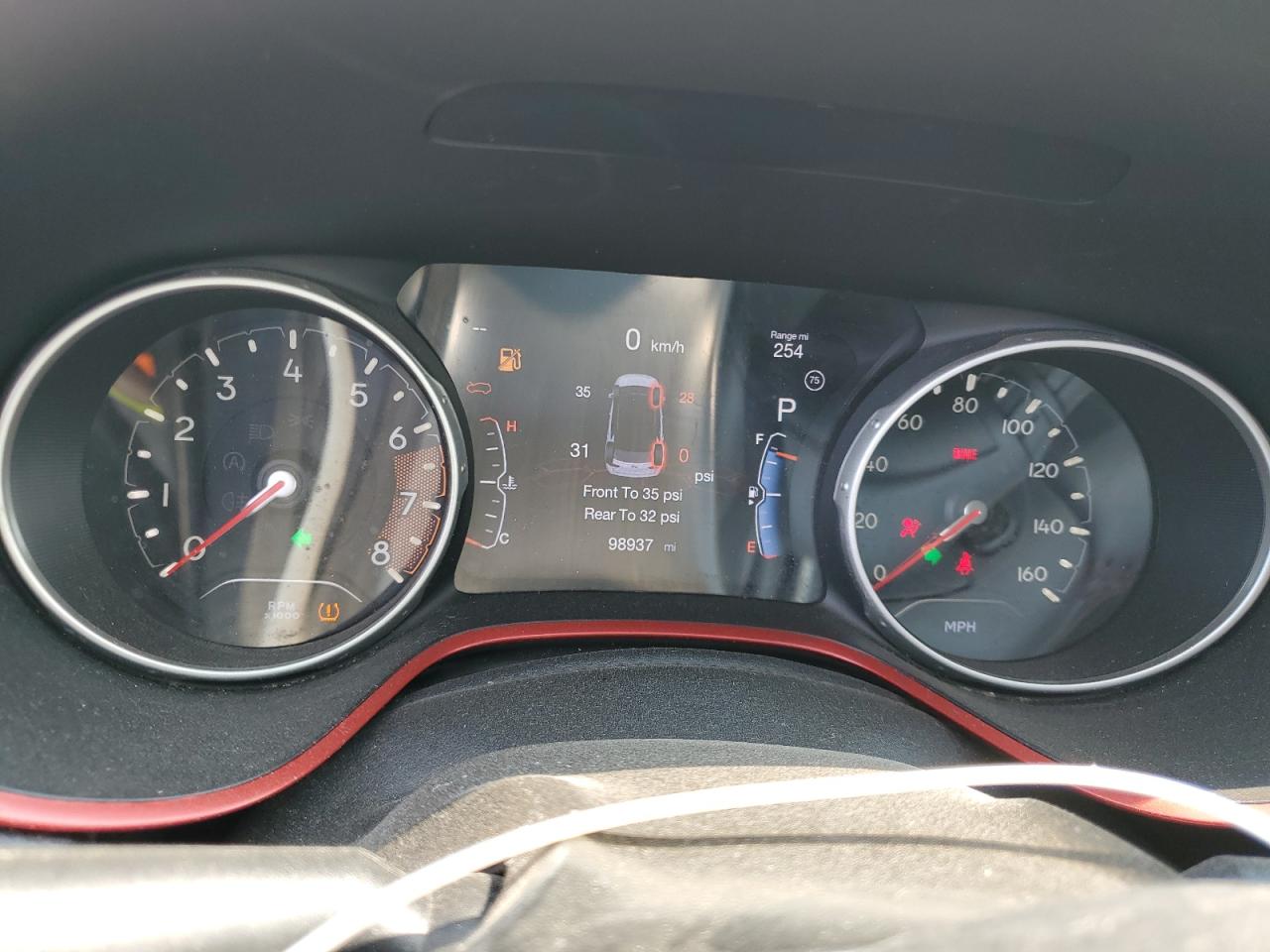 2019 Jeep Compass Trailhawk VIN: 3C4NJDDB0KT622433 Lot: 70947155