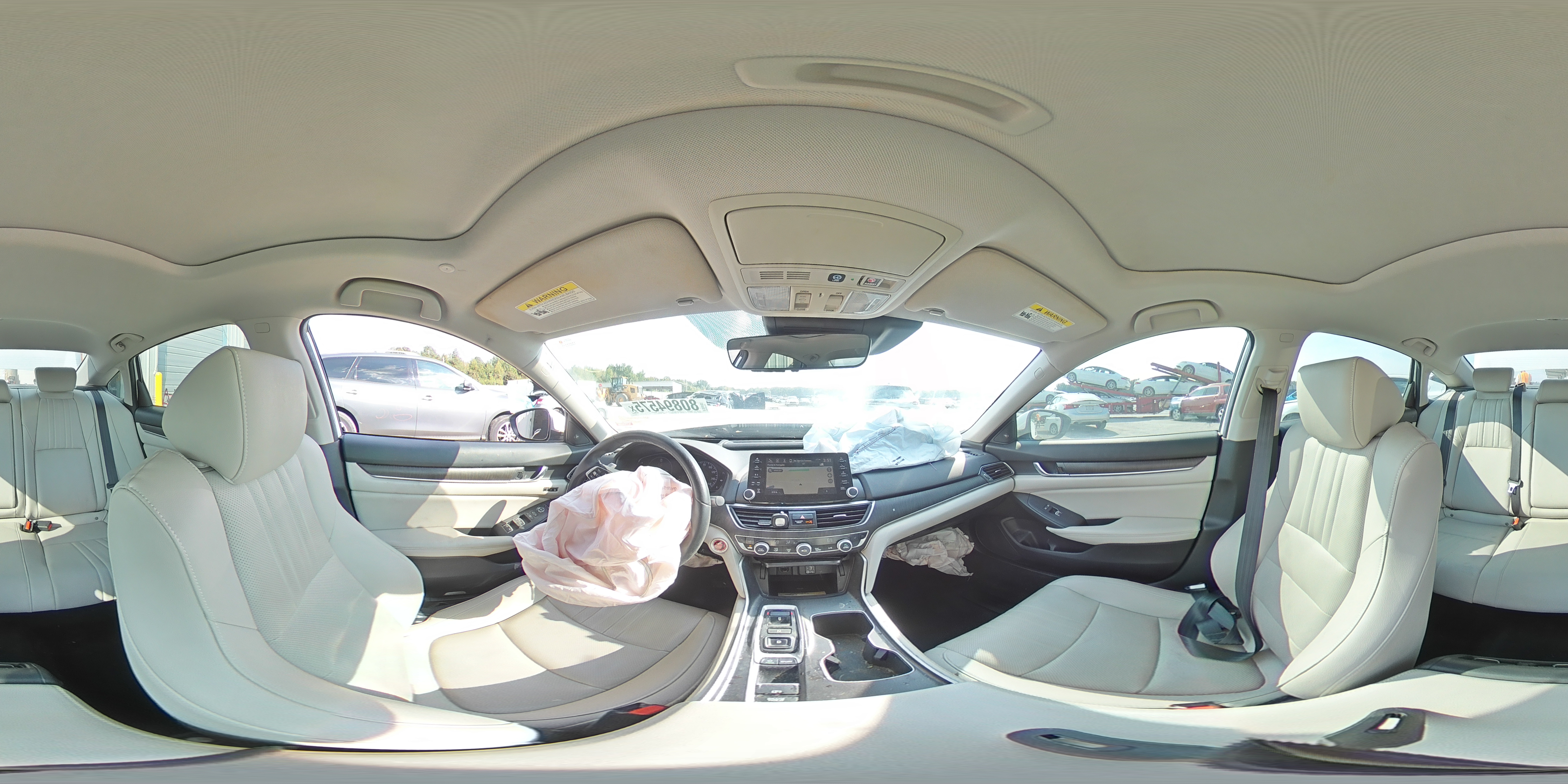 2019 Honda Accord Touring VIN: 1HGCV2F98KA003923 Lot: 80894575