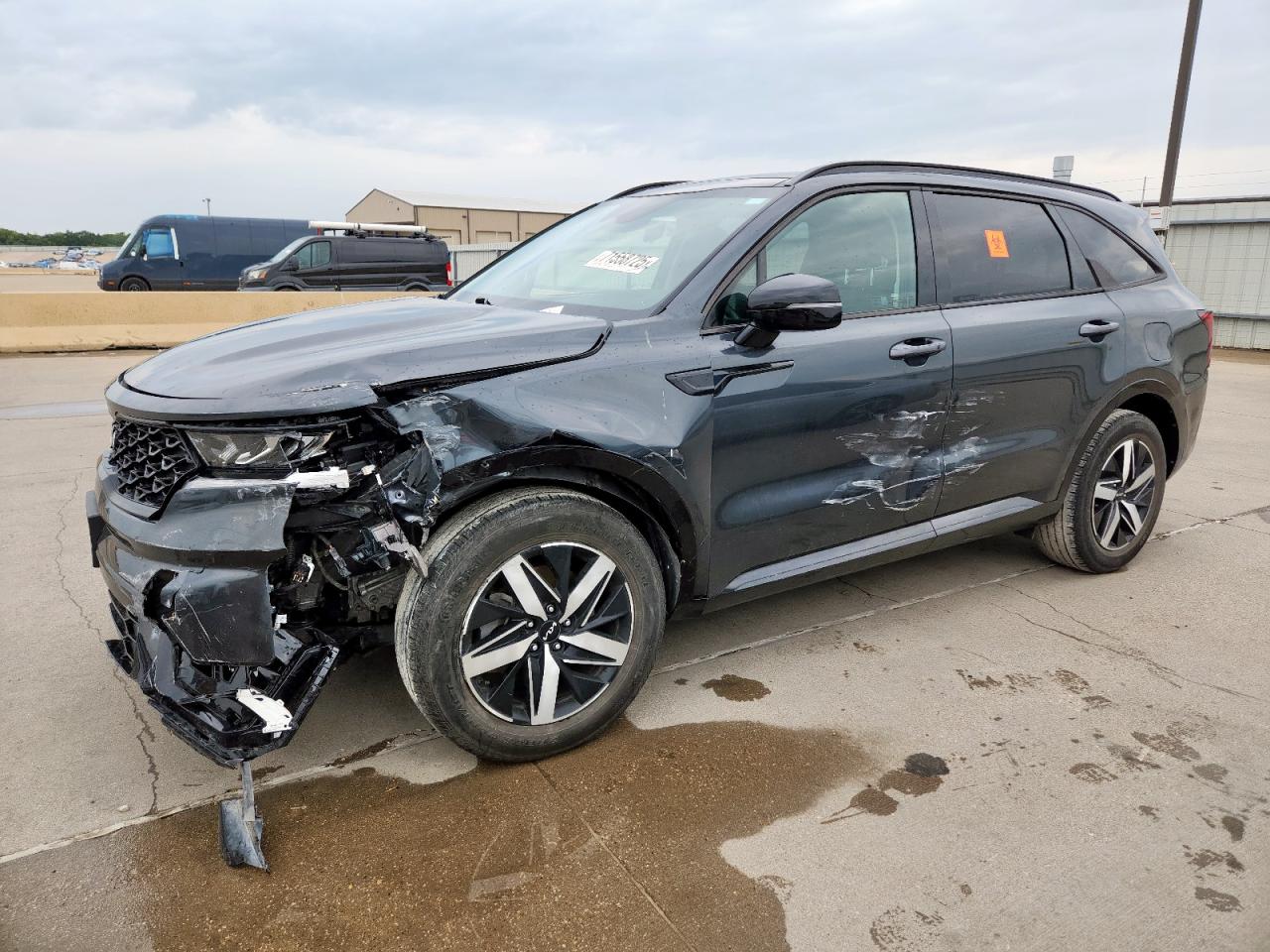 2023 Kia Sorento S charcoal null gasoline 5XYRL4LC8PG161194 photo #1