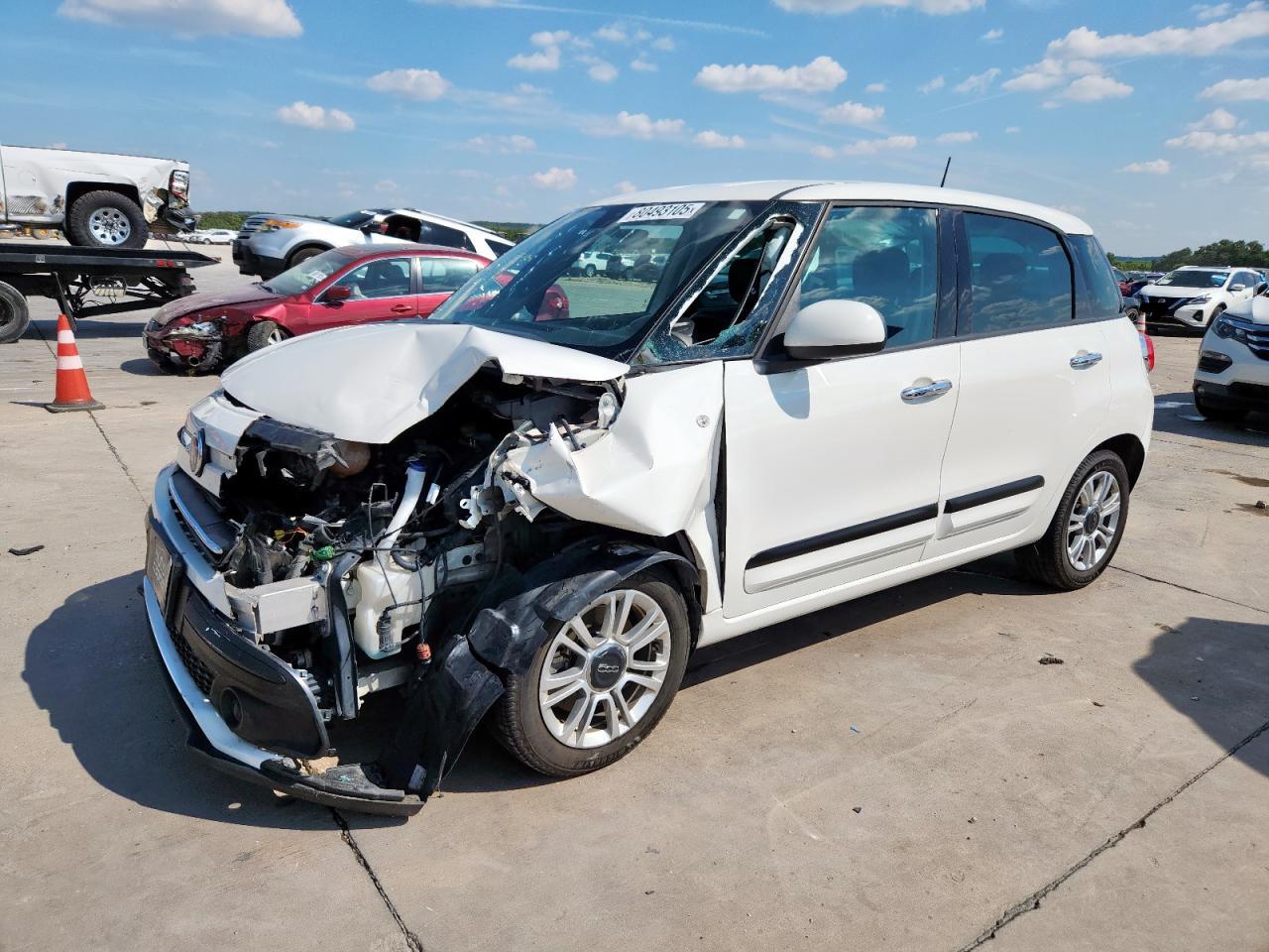 FIAT 500 2018. Lot# 80493105. VIN ZFBCFAAH9JZ040891. Photo 1