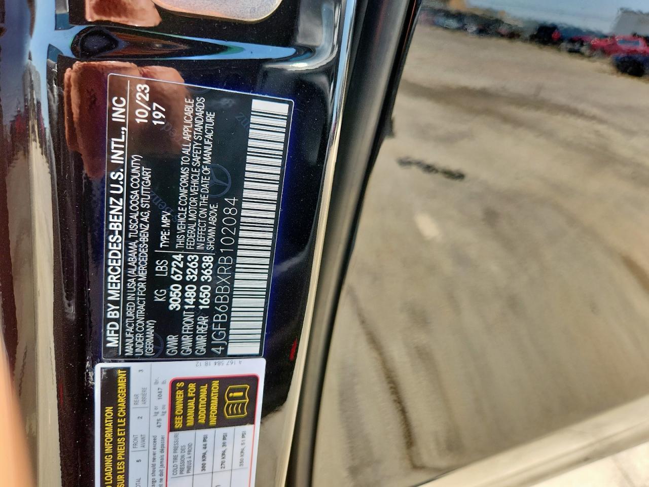 2024 Mercedes-Benz Gle Amg 53 4Matic VIN: 4JGFB6BBXRB102084 Lot: 71567865