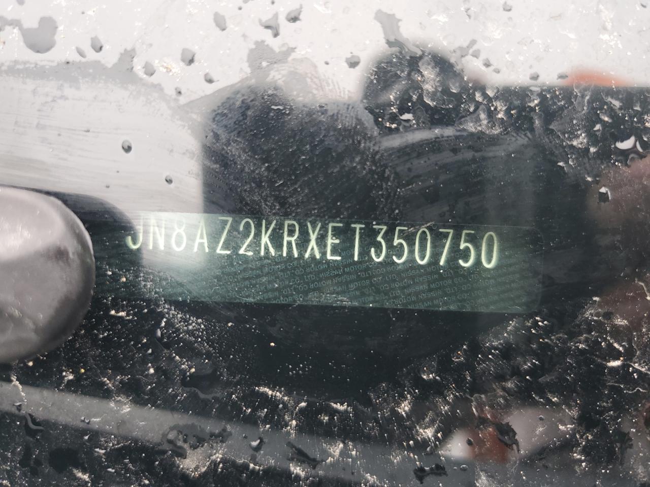 2014 Nissan Cube S VIN: JN8AZ2KRXET350750 Lot: 81835825