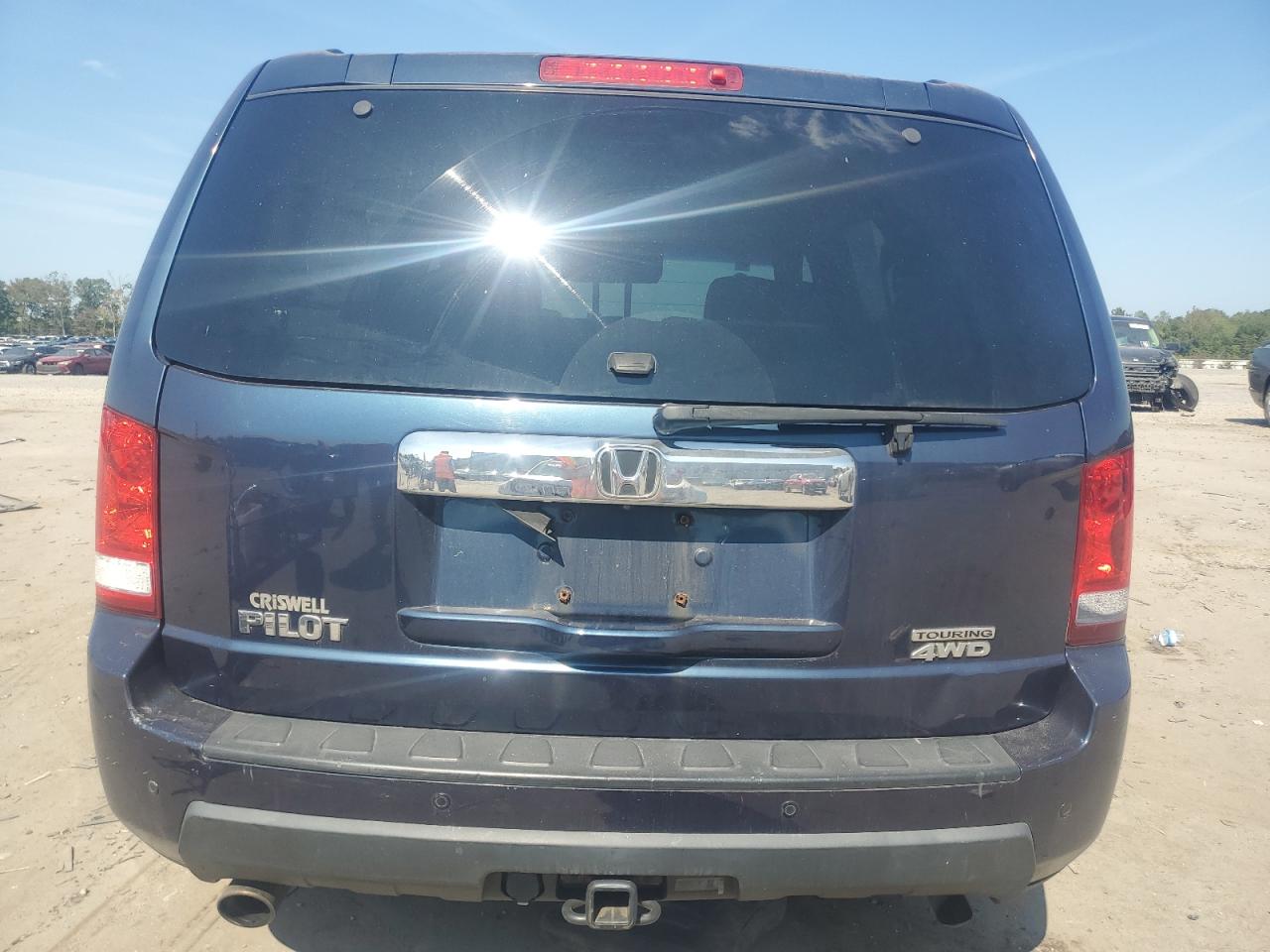 2011 Honda Pilot Touring VIN: 5FNYF4H93BB002941 Lot: 81478425