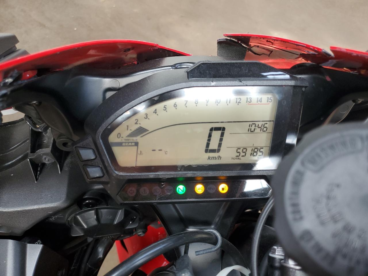 2015 Honda Cbr1000 Ra VIN: JH2SC592XFK400055 Lot: 80855205