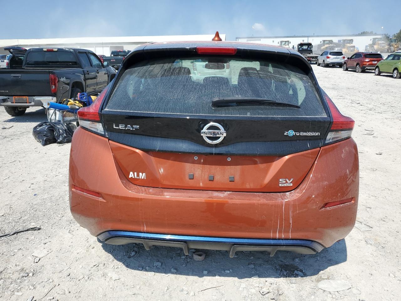 2022 Nissan Leaf Sv Plus VIN: 1N4BZ1CV4NC563950 Lot: 80201705